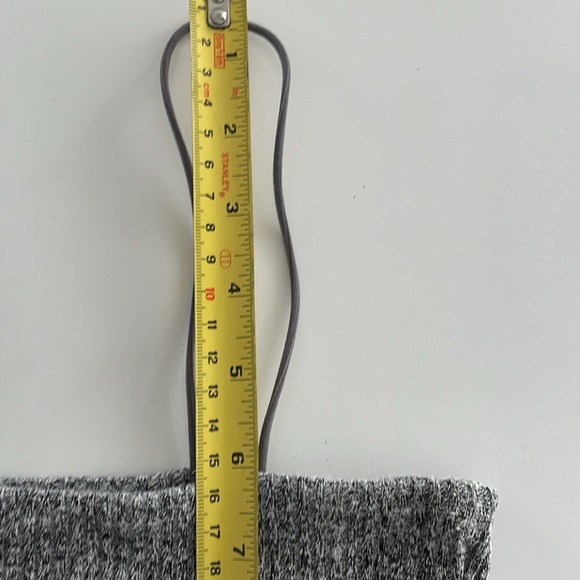 S Garage Crop Tube Top with Straps - Gray - Picture 10 of 10
